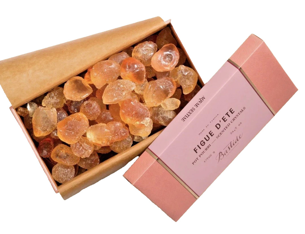 Bastide Figue D'Ete Fig Scented Potpourri Resin Crystals 700g/24.7 oz, Sealed
